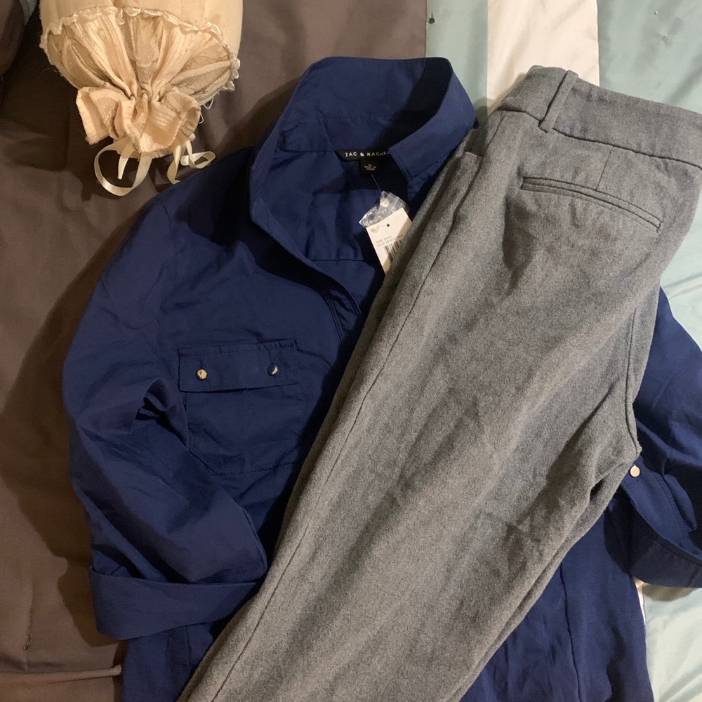 Zac & Rachel button down - Picture 3 of 3